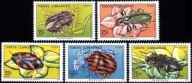 Turcja 1983 Znaczki 2652-6 ** owady chrząszcze kwiaty Zboże