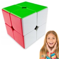 ORYGINALNA KOSTKA 2x2 WYREGULOWANA SZYBKA KOSTKA LOGICZNA 2x2x2 + PODSTAWKA