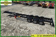 Naczepa podwozie do kontenerów morskich 40/45 Ft - SUPER LIGHT 3,900 KG !!!