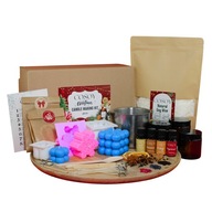 MEGA ZESTAW DO ROBIENIA ŚWIEC 47w1 WYROBU ŚWIECZEK SOJOWYCH PREZENT DIY XXL