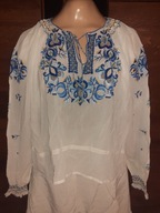 Bluzka haftowana 36 koszula do stroju antyk
