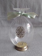 WAZONIK ZE SREBREM WAZON FLAKON SREBRO 800 WŁOCHY LATA 50