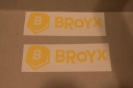 NAKLEJKA B JAK BROYX - AUTO ROWER MOTOR KASK