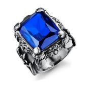 Sygnet Niebieskie Oko w Pazurach B biker moto rock