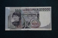 Banknot Włochy 10000 lir 1980 rok !!!