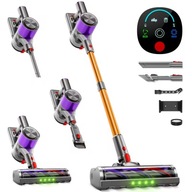 BEZPRZEWODOWY WIELOFUNKCYJNY ODKURZACZ STOJĄCY LEKKI 45Kpa LED + KOŃCÓWKI