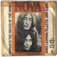JOHN LENNON Woman Is The Nigger Of The World / SP Vinyl 1972 - dobra