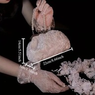 TOREBKA KRAWĘDZIE BIGIEL MODNA ELEGANCKA 3D ZŁOCONA STYL KWIATY perły