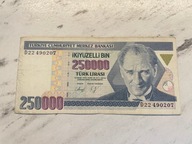 Turcja - 250000 lir