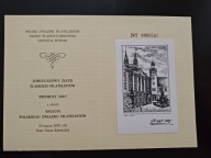 Zjazd Śląskich Filatelistów "Prymusy 2001"- karnet PZF O. Śląsko-Dąbrowski