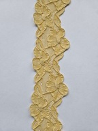 Koronka francuska elastyczna beżowa szerokość 5cm.