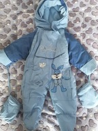 Kombinezon niemowlęcy z rękawiczkami