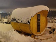 Sauna Beczka Nordic-Sauna Ogród Wellnes PROMOCJA ! OKAZJA ! sauna ogrodowa