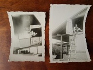 2 x Polska wieś sąsiek drabina (1285a)