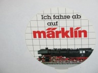 Marklin PAROWÓZ naklejka