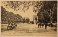 PARYŻ - PARIS - Avenue du Bois de Boulogne, FRANCE - FRANCJA, CZYSTA, STARA