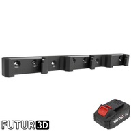 Uchwyt potrójny na akumulator YATO 18V LI-ION bez blokady