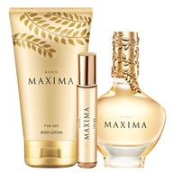 Zestaw Avon Maxima Woda Perfumowana 50 ml + Balsam + Perfumetka Unikat Nowy