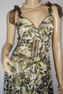 Biba Escada sukienka rozkloszowana L xl 40 42