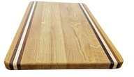 Deska Do Krojenia Dębowa Duża Solidna 43x29