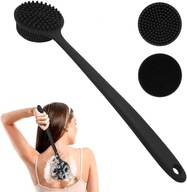 ERGONOMICZNA SILIKONOWA SZCZOTKA DO MYCIA PLECÓW Z DŁUGĄ RĄCZKĄ MASAŻ