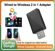 Adapter USB dla bezprzewodowego Carplay i Android Auto