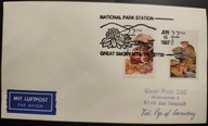 !! ZWIERZĘTA - USA 1987 - KOPERTA FDC - LIST LOTNICZY - STAN BDB !