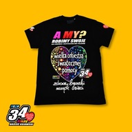 T-SHIRT DZIECIĘCY, ROZMIAR 98/104 (2XS), 34. FINAŁ WOŚP