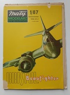 MM 1/1987 Samolot myśliwski Bristol BEAUFIGHTER Mały Modelarz