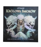 ARTMAKER KRÓLOWA SMOKÓW KOLOROWANKA DLA DOROSŁYCH FANTASY ANTYSTRESOWA