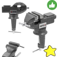 IMADŁO STOŁOWE OBROTOWE 60MM YATO ŻELIWNE DOCISKOWE DO BLATU 360