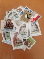 ZNACZKI POCZTOWE POLSKIE od 1990r 100szt. KAŻDY INNY