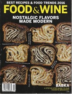 FOOD & WINE 1/2016 USA