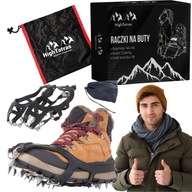 RACZKI TURYSTYCZNE KOLCE ŁAŃCUCHY NA BUTY 40-45 HIGHT TATRAS GÓRY LÓD