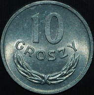 10 groszy 1972 - menniczy egzemplarz