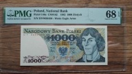 1000zł 1982 seria DY PMG 68 EPQ