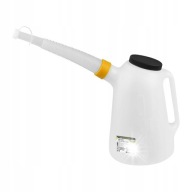 KONEWKA NALEWAK POJEMNIK NA OLEJ PŁYNY DO OLEJU PŁYNÓW WODY 5L Z LEJKIEM