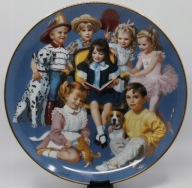 DANBURY MINT Talerz z serii,,Dzieci Tygodnia''