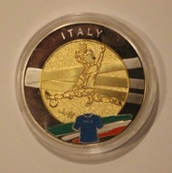 EURO 2012 POLSKA - UKRAINA, NUMIZMAT - WŁOCHY - ITALY + BRAK CERTYFIKATU