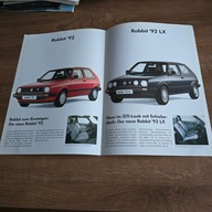 VW Volkswagen Golf II Mk 2 Rabbit i Rabbit LX GTI Look 1992