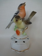 Gerold & Co Tettau ptaszki figurka sygn 1949 - 1989