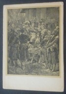 Pocztówka Ilustracja do poematu A.Mickiewicza Pan Tadeusz-Jankiel 1954 r.