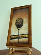 Obraz malowany techniką akrylową 3D