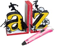 DŁUGOPIS 3D PEN DLA DZIECKA FILAMENT 20 KOLORÓW + KABEL WKŁADY 100M