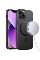 Etui Apple iPhone 15 Pro plecki czarne MagSafe tworzywo sztuczne