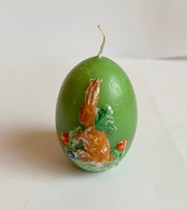 Świeczka jajko, zając