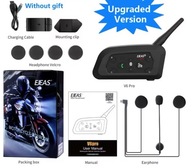 INTERKOM EJEAS V6 PRO PLUS x1 USB - C kask Motocykl Uchwyt Hit Prezent HJC