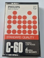 STANDARD QUALITY C-60 FERRO LOW NOICE KASETA MAGNETOFONOWA