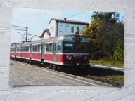 ZAGNANSK DWORZEC PKP POCIĄG EN 57