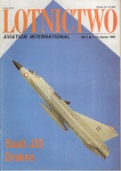 Lotnictwo aviation international 5/1993 Saab J35 Draken